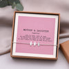 Mother And Daughter Together Bracelet - sterling silver-NuNu jewellery
