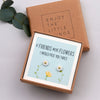 Sterling Silver 'Friends Were Flowers' Earring Studs - sterling silver-NuNu jewellery