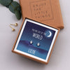 Sterling Silver 'Out Of This World' Earring Studs - sterling silver-NuNu jewellery
