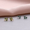 'Braver Stronger Smarter' Tree Sterling Silver Earrings - sterling silver-NuNu jewellery
