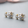 Stylish F1 Racing Car Cufflinks - sterling silver-NuNu jewellery