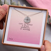 Life Is A Great Adventure Compass Necklace Personalised - sterling silver-NuNu jewellery