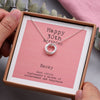 Sterling Silver Happy 30th Birthday Necklace - sterling silver-NuNu jewellery