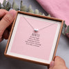 Sterling Silver Auntie Necklace - sterling silver-NuNu jewellery