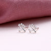Sterling Silver Blossom Tree Earrings Studs - sterling silver-NuNu jewellery