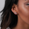 Angel Wing Earrings Studs In Gift Box - sterling silver-NuNu jewellery