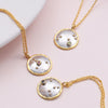 Solid Sterling Silver Constellation Birthstone Necklace -CANCER, LEO,VIRGO - sterling silver-NuNu jewellery