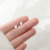 'Hip Hop' Birthday Bunny Sterling Silver Earrings - sterling silver-NuNu jewellery