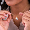 Solid Sterling Silver Constellation Birthstone Necklace-LIBRA,SCORPIO,SAGITTARIUS - sterling silver-NuNu jewellery
