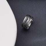 Sterling Silver multiple layer ring - sterling silver-NuNu jewellery
