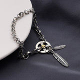 Eagle Dreamcatcher Bracelet - sterling silver-NuNu jewellery