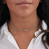 Love Choker Necklace - sterling silver-NuNu jewellery