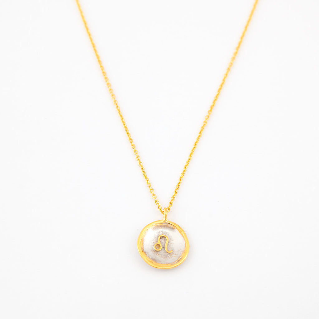 Constellation necklace Leo - sterling silver-NuNu jewellery