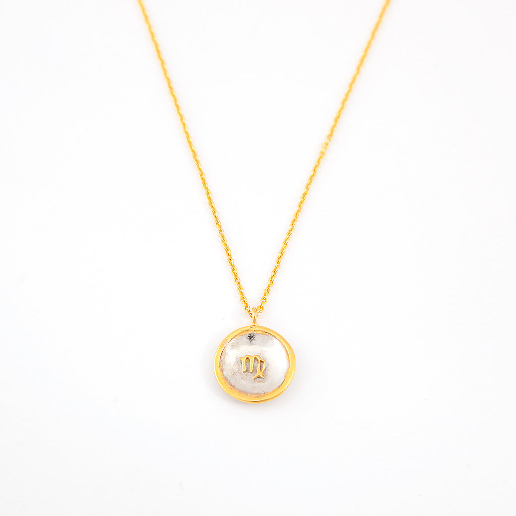 Constellation necklace Virgo - sterling silver-NuNu jewellery