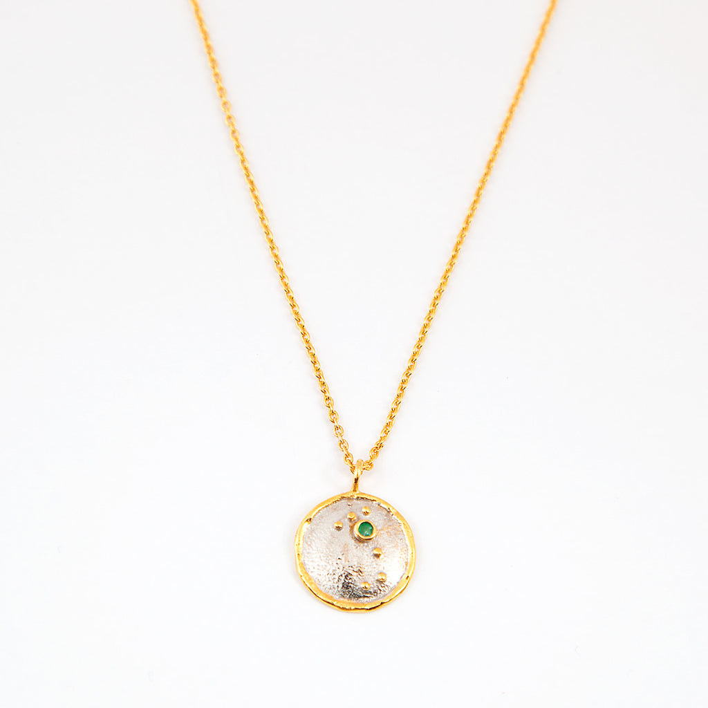 Constellation necklace Taurus - sterling silver-NuNu jewellery