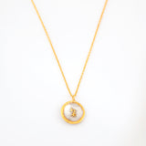 Constellation necklace Capricorn - sterling silver-NuNu jewellery