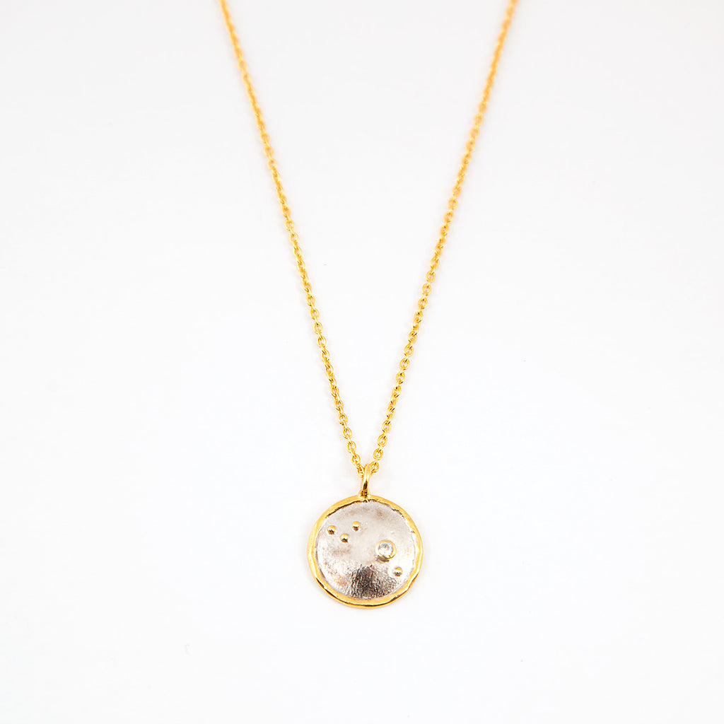 Constellation necklace Aries - sterling silver-NuNu jewellery