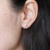 Handmade Single Mix Match Earrings Stud - sterling silver-NuNu jewellery