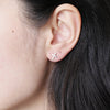 Handmade Single Mix Match Earrings Stud - sterling silver-NuNu jewellery