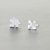 'Some Things Are Made To Fit Together' Earrings - sterling silver-NuNu jewellery