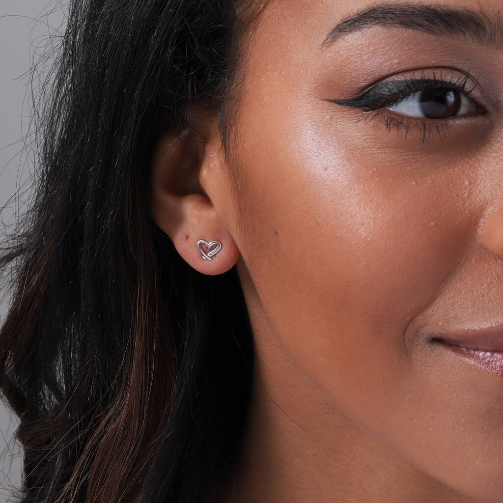 Message Bottle Earrings 'You're Loved' - sterling silver-NuNu jewellery