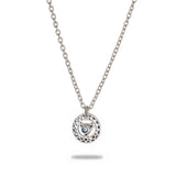 Birthstone Necklace Or Bracelet - sterling silver-NuNu jewellery