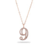 My Lucky Number Necklace - sterling silver-NuNu jewellery