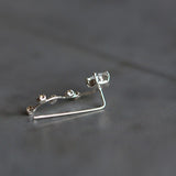 Sterling Silver Constellation Earrings - sterling silver-NuNu jewellery