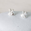 Earrings In A Message Bottle 'Bee You' - sterling silver-NuNu jewellery