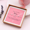 30th Birthday Sterling Silver Hearts Bracelet - sterling silver-NuNu jewellery