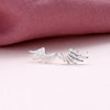 Gift Bag Thank You Sterling Silver Angel Wings Earrings - sterling silver-NuNu jewellery