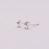 Gift Bag Sterling Silver Birthday Star Earrings - sterling silver-NuNu jewellery