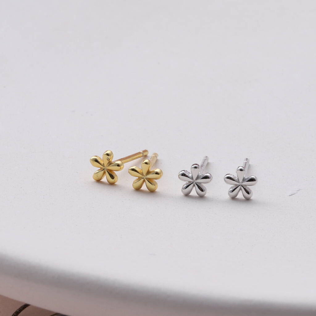 Message Bottle Sterling Silver Earrings Happy Birthday - sterling silver-NuNu jewellery