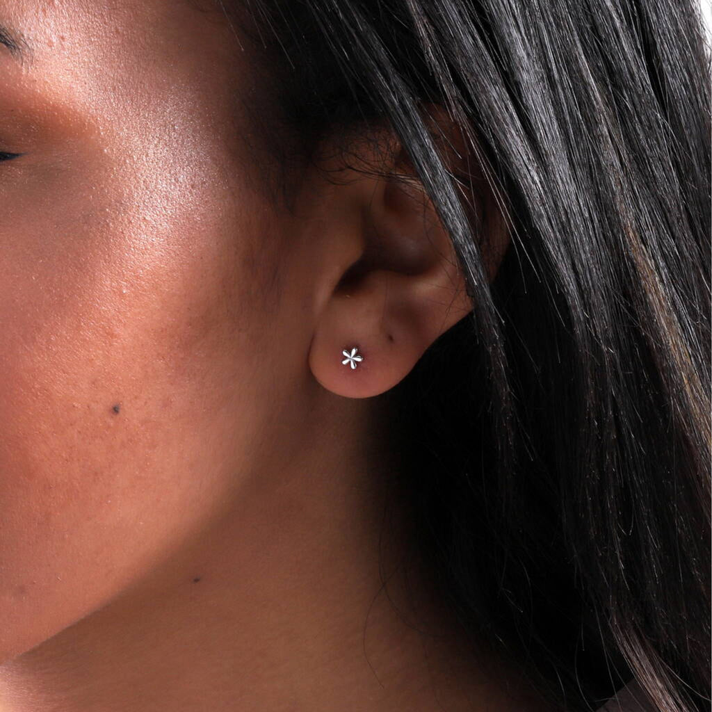 Message Bottle Sterling Silver Earrings Happy Birthday - sterling silver-NuNu jewellery