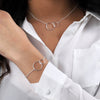 Sisters Bracelet - sterling silver-NuNu jewellery