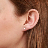Sterling Silver Little Pomegranate Earrings - sterling silver-NuNu jewellery