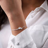 Mother and Daughter Blossoms Bracelet - sterling silver-NuNu jewellery