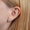 Gift Bag 'Be Wild' Whale Earrings - sterling silver-NuNu jewellery