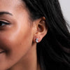 Dog Mama Paw Or Puppy Earrings - sterling silver-NuNu jewellery