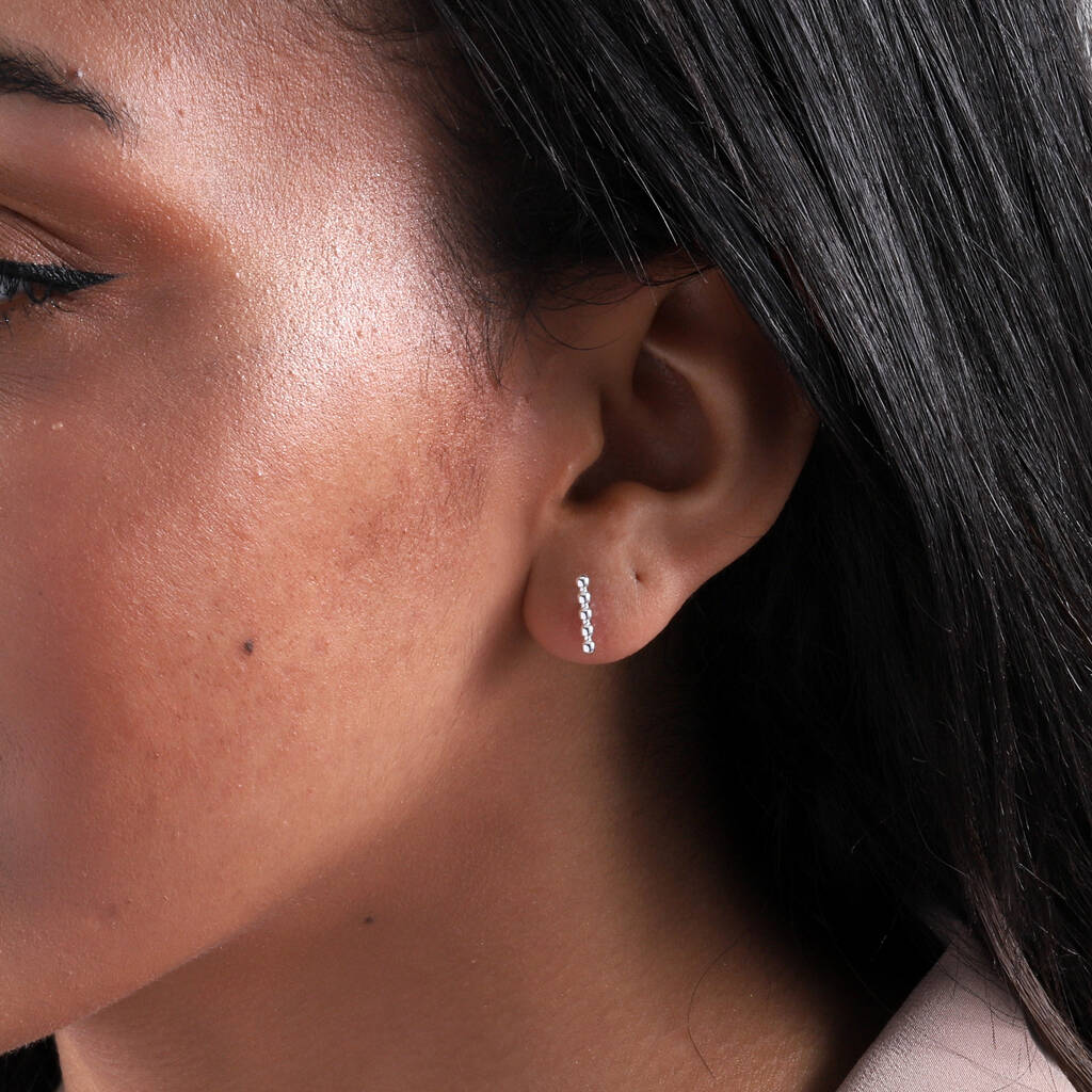 Message Bottle Earrings 50th Birthday - sterling silver-NuNu jewellery