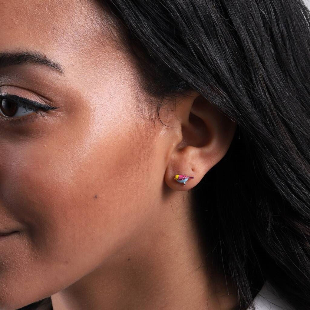 Gift Bag Happy Birthday Hot Chick Earrings - sterling silver-NuNu jewellery