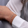 30 Th Birthday Circle Bracelet - sterling silver-NuNu jewellery