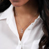 Sterling Silver 21st Birthday Necklace - sterling silver-NuNu jewellery