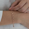 40 Th Birthday Circle Bracelet - sterling silver-NuNu jewellery