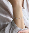 60th Star Birthday Bracelet Sterling Silver - sterling silver-NuNu jewellery