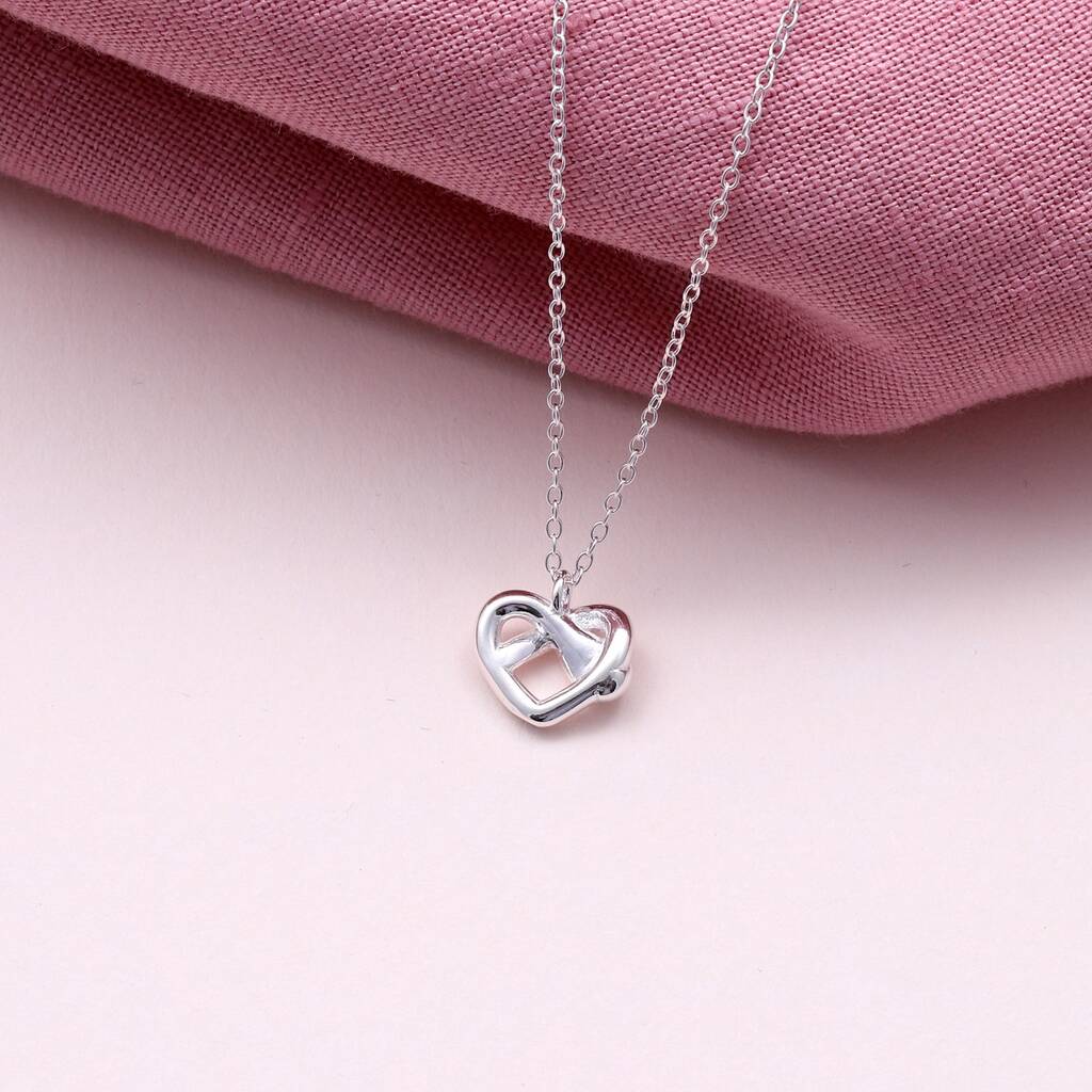 Sterling Silver Granddaughter Happiness Necklace - sterling silver-NuNu jewellery