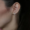 Sterling Silver Little Flower Earrings - sterling silver-NuNu jewellery