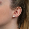 Sterling Silver Little Piggy Earrings - sterling silver-NuNu jewellery