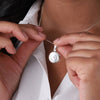 Sterling Silver Personalised Initial Locket - sterling silver-NuNu jewellery