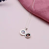Sterling Silver Personalised Initial Locket - sterling silver-NuNu jewellery